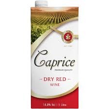 Caprice Dry Red Wine 1l